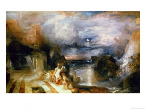 Parting of Hero and Leander Turner Print