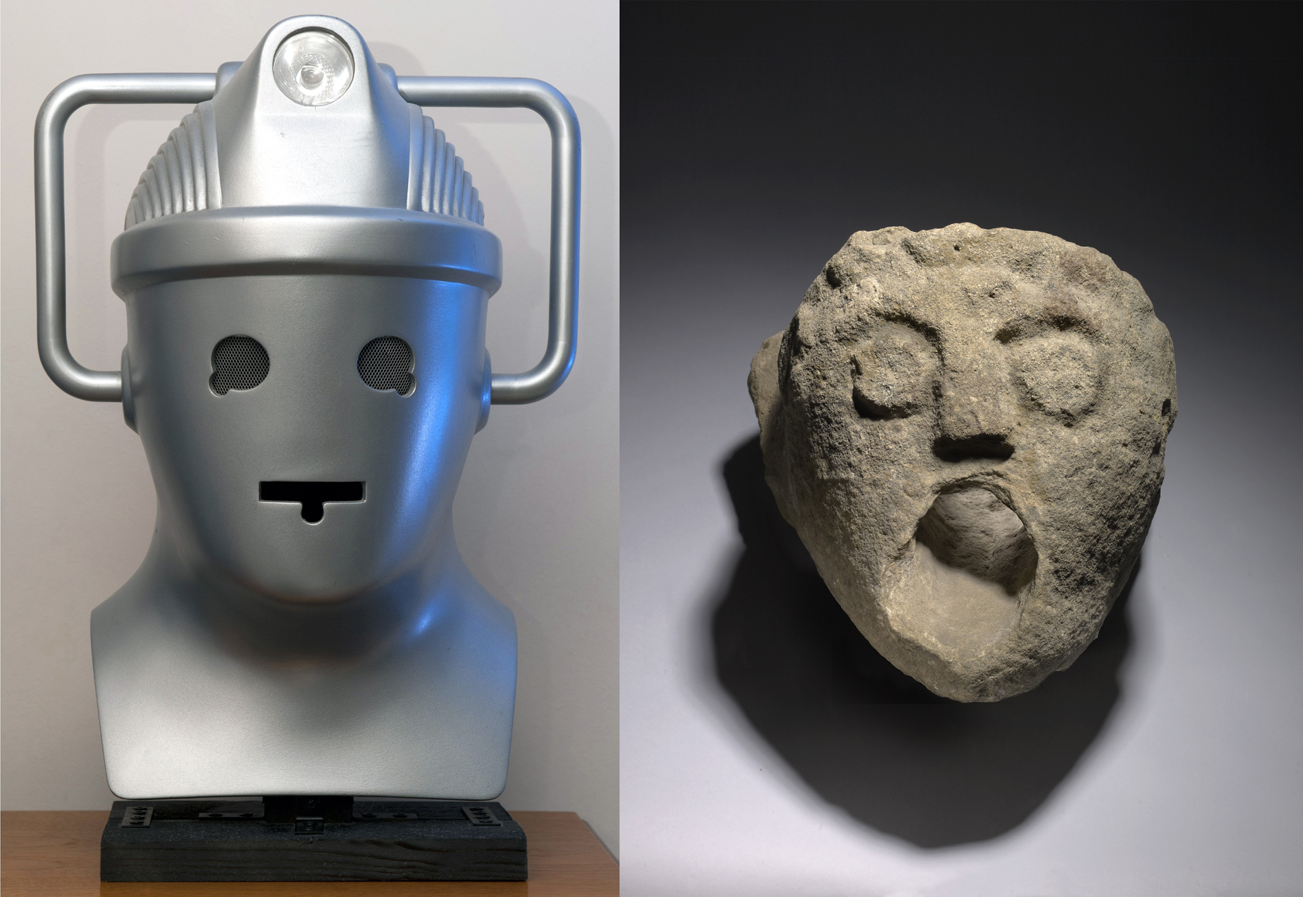 Cyberman with Gargoyle Cyberman with Gargoyle
